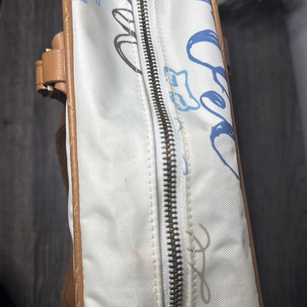 Vintage Y2K Fox Racing Duffle Bag Logo Print Nylon Travel Weekender Bag
